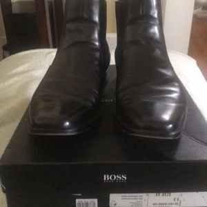 Hugo Boss Boots Blk 9.5 $250 on sale $125.00